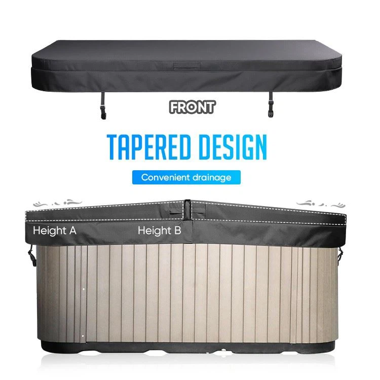 600D Oxford SPA Cover: 10-Year Weatherproof Protection, Custom Fit & Energy-Saving Insulation best