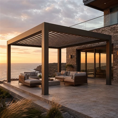 Hoe kies je een pergola voor hoge- wind- en kustgebieden