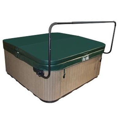 Ronde hot tub afdeklift